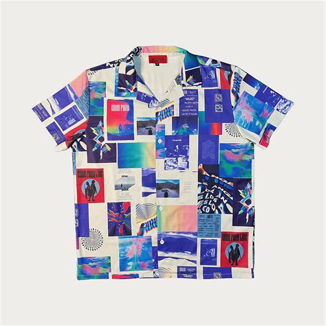 Color Mural Button Up Madeon