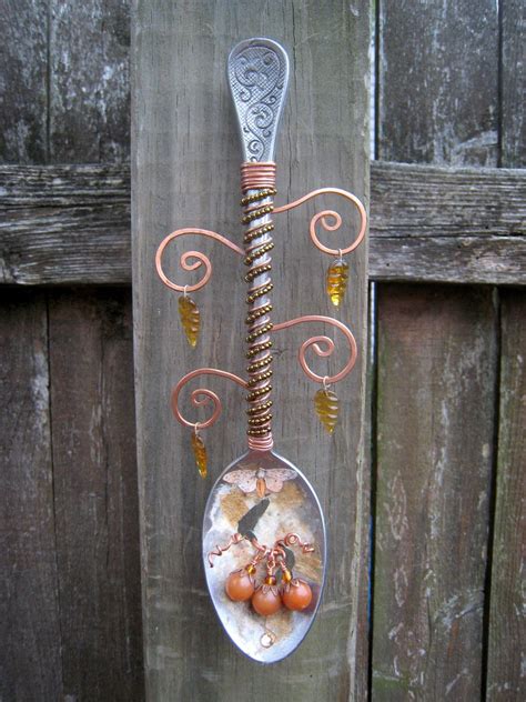 Wither Altered Silverware Art Etsy Silverware Art Spoon Art