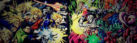 Dragon ball super wallpaper 6. DBZ Saiyans vs Enemies All Characters - Lomo HD Wallpaper - Hot Wallpapers HD
