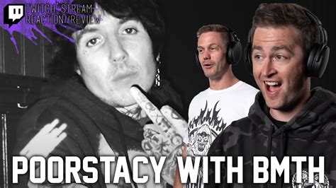poorstacy knife party ft oli sykes of bring me the horizon twitch stream reaction ft