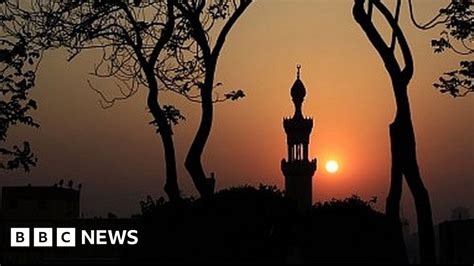 egypt row over facebook muezzin call bbc news