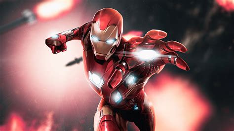 Download Comic Iron Man 4k Ultra Hd Wallpaper By Salar Khan