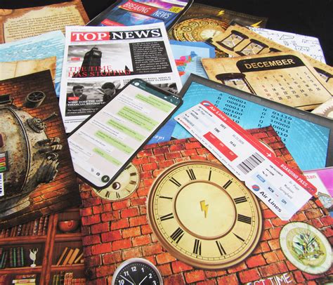 New Years Escape Room Game Kit Adults And Teens Mystery Etsy