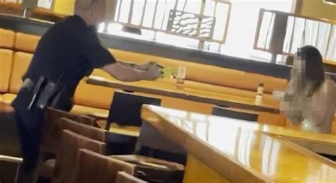 Naked Woman Trashing Restaurant Is Tasered In Boobs By Police