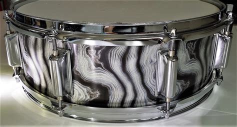 Electro Plasma Oyster Pearl Drum Wrap Walopus Drum Wrap