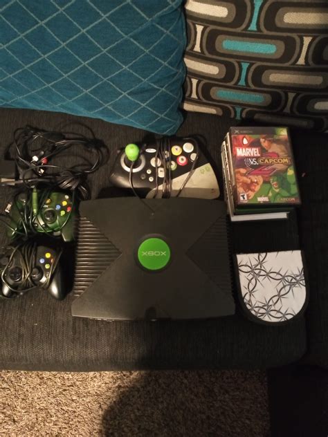 Modded Original Xbox With Hundreds Of Games Installed A Bunch Of Burn