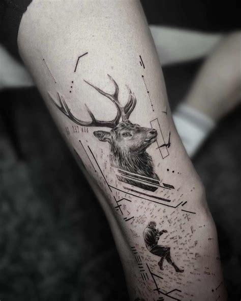 Deer Tattoo Designs For Men
