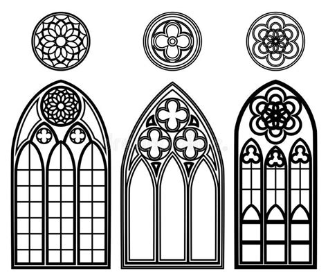 Kirchenfenster Gotik Malvorlage Ausmalbilder Für Kinder Images and Photos finder