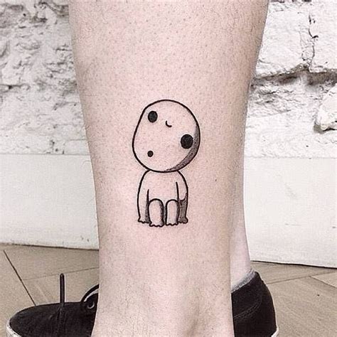 Had So Much Fun Doing This Kodama Tattoo Princess Mononoke Tattoo