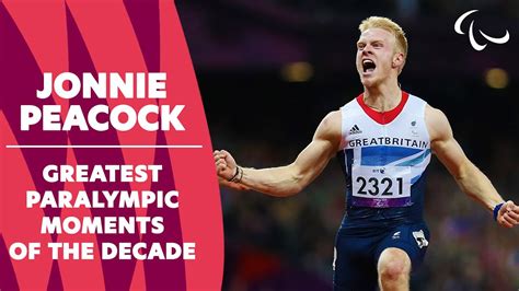 Jonnie Peacock Silences The Crowd Greatest Paralympic Moments Of The