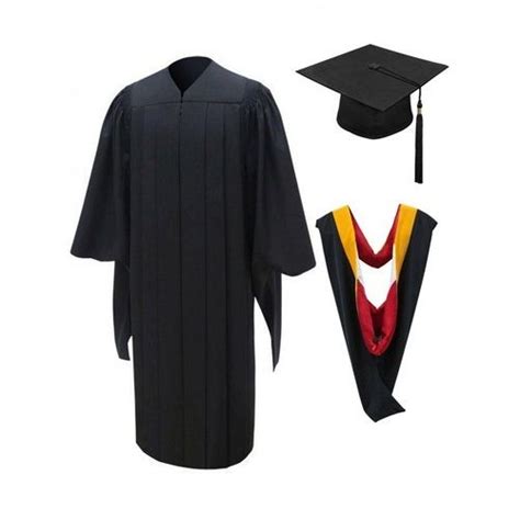 Black Polyester Convocation Gowns Size M And Xl Rs 500 Set Id