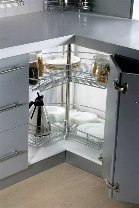 25 Gorgeous Corner Cabinet Storage Ideas For Your Kitchen In 2020 Vrogue
