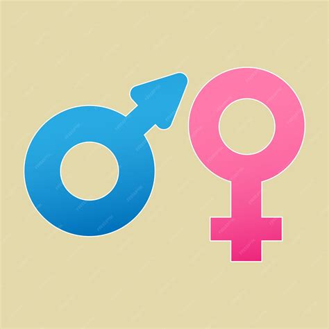 premium vector female and male sex icon