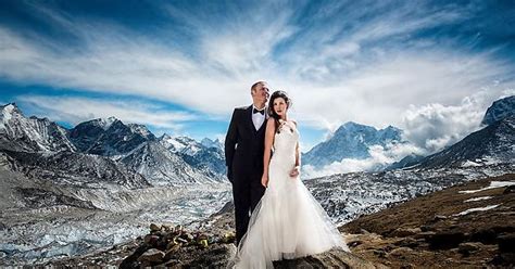 Couple Gets Married On Mount Everest Album On Imgur