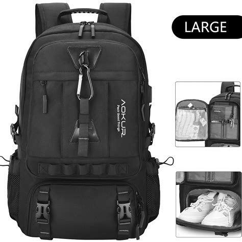 Travel Backpack For Men Women Fits 184 Inch Laptop With Usb Charging