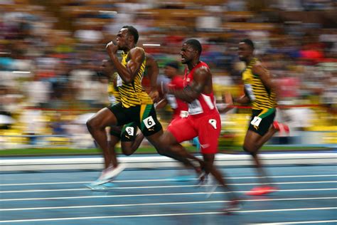 Usain Bolt Lightning Photo Afp Photographer Captures Amazing Picture