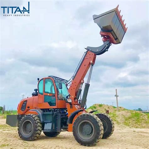 Tuv Approved New Titan Nude In Container Front Telescopic Boom Wheel