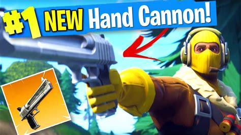 Epic Hand Cannon Final Kill Fortnite Battle Royale Youtube