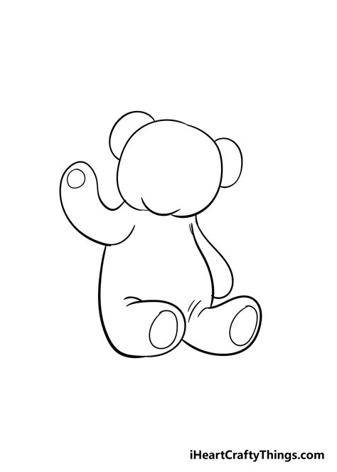 Teddy Bear Drawing How To Draw A Teddy Bear Step By Step