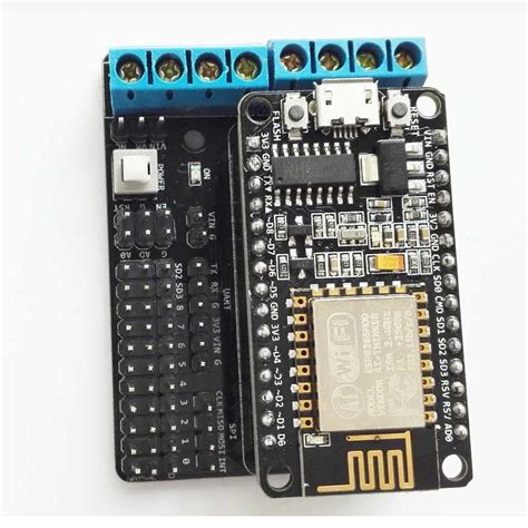 Nodemcu Combo Esp8266 Wifi Motor Driver Board Stelltron