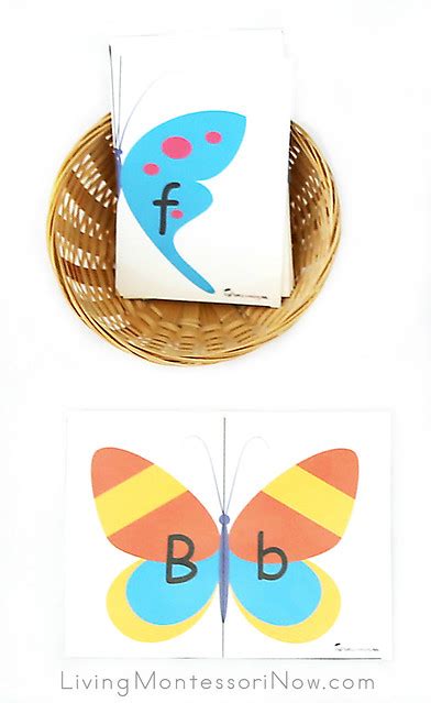 Butterfly Alphabet Printable