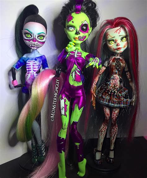 Custom Mh Dolls Custom Monster High Dolls Monster High Dolls Gothic