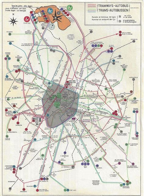Transit Maps Brussels