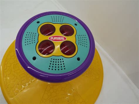 Playskool Sit N Spin W Electronic Music And Lights Spinning Toy Works Ebay