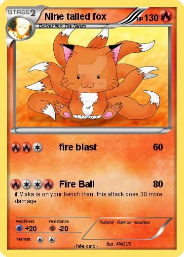 Pokémon Nine Tailed Fox 95 95 Fire Blast My Pokemon Card