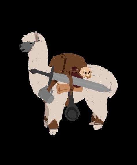 Oc Art War Llama Dnd Fantasy Character Concept In 2019