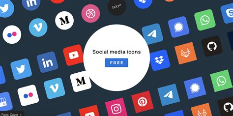 Social Media Icon Figma