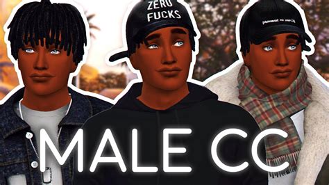 Sims 4 Male Cc Makeover Ultimate Alpha Save Youtube