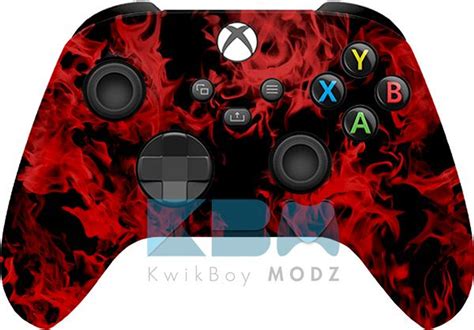 Inferno Xbox Series Xs Controller Red Kwikboy Modz Llc