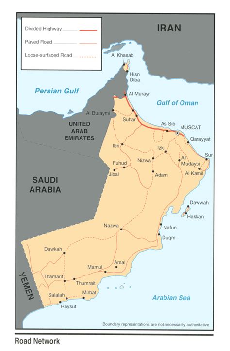 Oman Maps