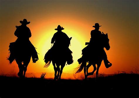 Western Cowboy Scene Desktop Wallpapers Ntbeamng
