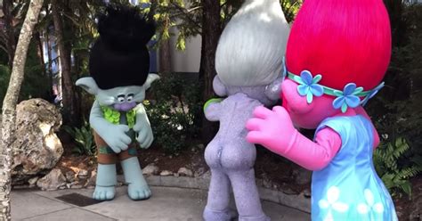 Universal Studios Has A Glitter Farting Guy Diamond From Trolls