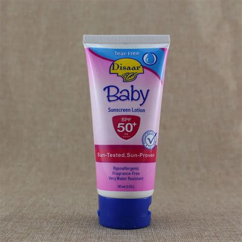 90ml Very Water Resistant Hypoallergenic Fragrance Free Baby Sunscreen