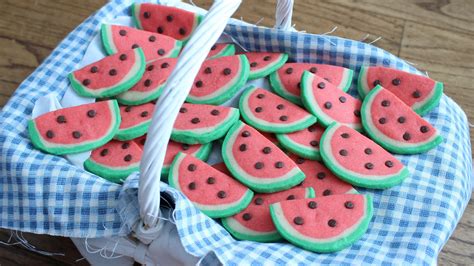 Easy Cookie Recipes Try These Fun Watermelon Cookies