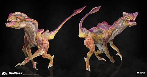 Artstation Mass Effect Andromeda Ambient Creature Mathew Makin