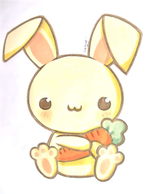 Kawaii Bunny Just For You By Luchink Beebop On Deviantart