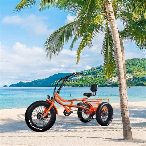 Addmotor Electric Tricycle Beach Cruiser Bicycle Three Wheel W My Xxx Hot Girl