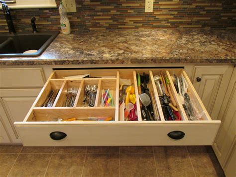 Stronger glide technology has resulted in bigger drawers that can handle heavier items. Kitchen Accessories - Kitchen Drawer Organizers - other ...