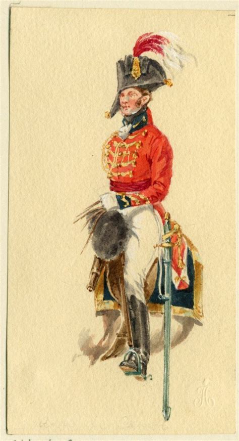 Aide De Camp 1815 Napoleonic Wars British Army American Civil Wars