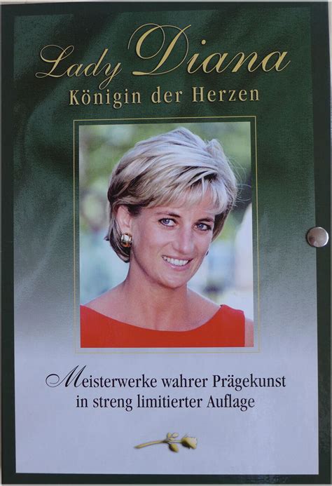 Deutschland 17 Medaillen 1997 Lady Diana Königin Der Herzen 5