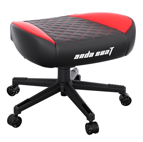 Andaseat Luxurious Footrest Ad Ds F Br Pv 01 Black And Red Bn