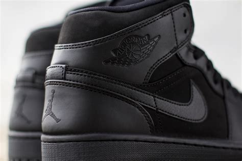 Murdered Out Air Jordan 1 Mid Sole Collector