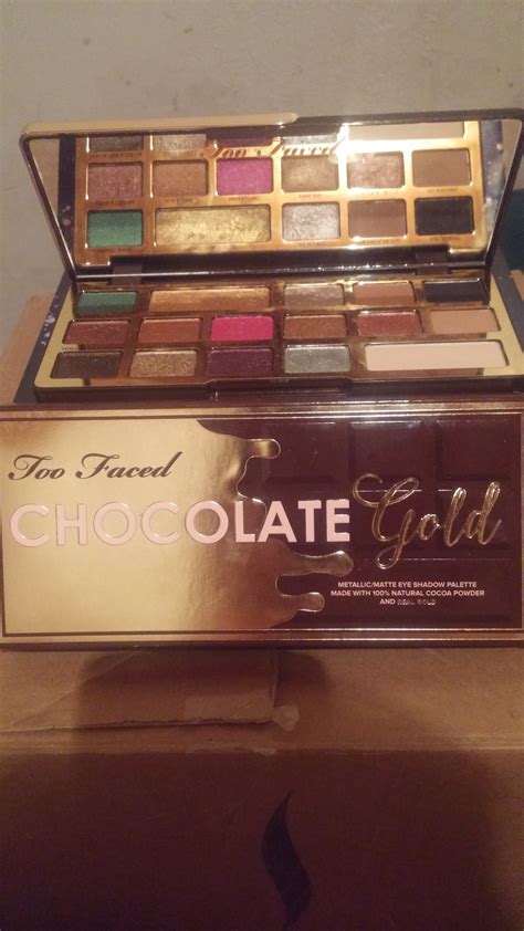 Too Faced Chocolate Gold Palette Reviews In Eye Palettes Prestige