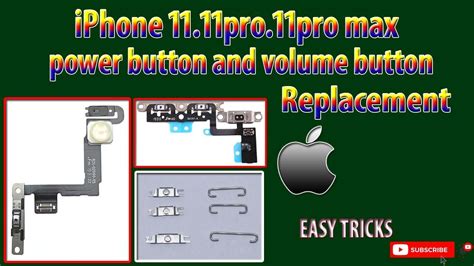 Iphone 11 Power Button And Volume Button Replacement Youtube