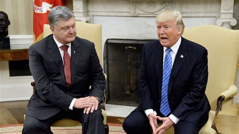 Trump Meets Ukraine President As Treasury Department Sanctions Russia
