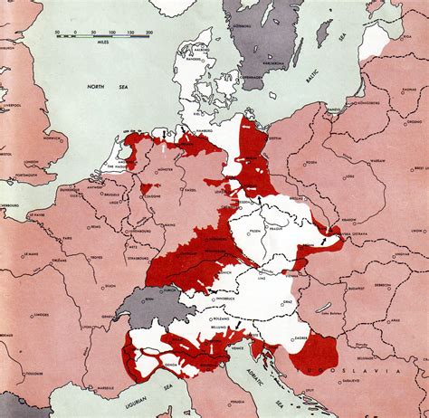 Territories Held By Germany 1st May 1945 Vivid Maps